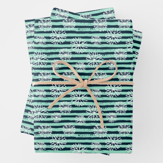 Kerstwinterstremmen Inpakpapier Vel (In situ)