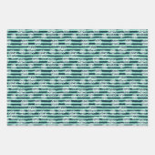 Kerstwinterstremmen Inpakpapier Vel (Voorkant)