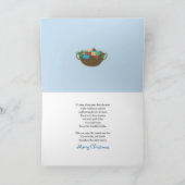 Kerstwintervrouwe Crafter Quilter Sneeuwscooter Kaart (Binnen)