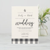 Kerstwinterweddenschap Grijze buffels Kaart (Staand voorkant)