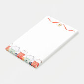 kerstwinterwoningen Holiday Bells pasta Post-it® Notes (Schuin)
