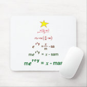 kerstWiskunde Muismat (Met muis)