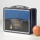 Kerstwit huis in Washington DC (In situ)