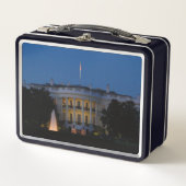 Kerstwit huis in Washington DC (Voorkant)