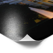 Kerstwit huis in Washington DC Foto Afdruk (Hoek)