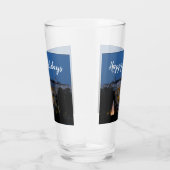 Kerstwit huis in Washington DC Glas (Rechts)