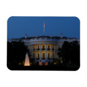 Kerstwit huis in Washington DC Magneet (Horizontaal)