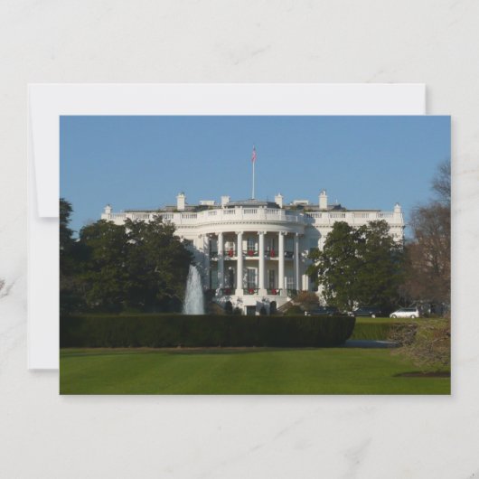 Kerstwit huis voor Feestdagen Washington DC (Voorkant)