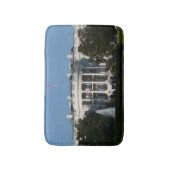 Kerstwit huis voor Feestdagen Washington DC Badmat (Voorkant Verticaal)