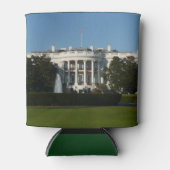 Kerstwit huis voor Feestdagen Washington DC Blikjeskoeler (Voorkant)