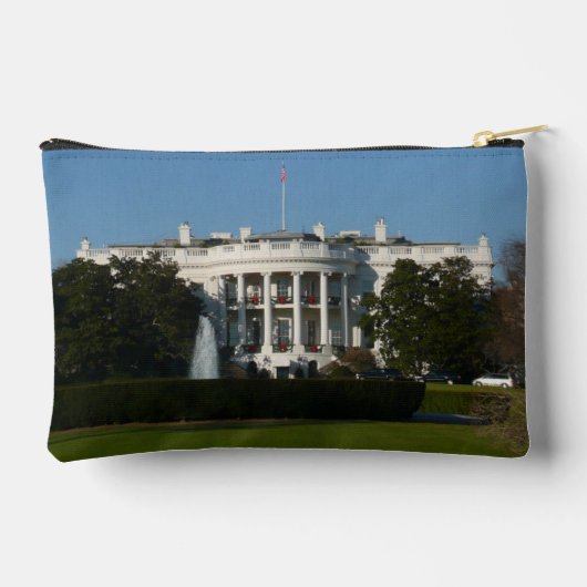 Kerstwit huis voor Feestdagen Washington DC Etui (Achterkant)