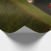 Kerstwit huis voor Feestdagen Washington DC Houten Poster (Hoek)