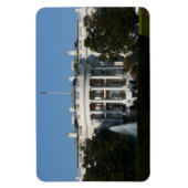 Kerstwit huis voor Feestdagen Washington DC Magneet (Verticaal)