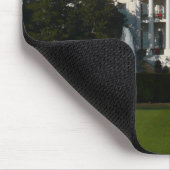 Kerstwit huis voor Feestdagen Washington DC Muismat (Hoek)