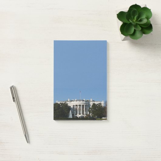 Kerstwit huis voor Feestdagen Washington DC Post-it® Notes (Kantoor)