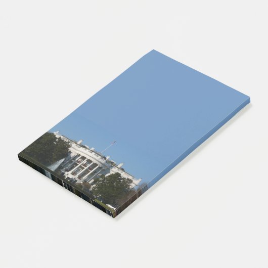 Kerstwit huis voor Feestdagen Washington DC Post-it® Notes (Schuin)