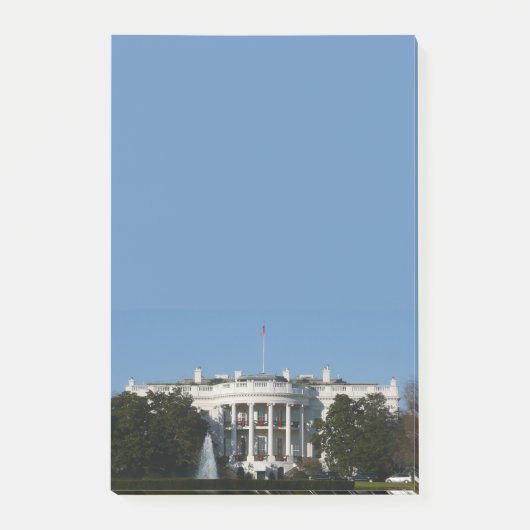 Kerstwit huis voor Feestdagen Washington DC Post-it® Notes (Voorkant)