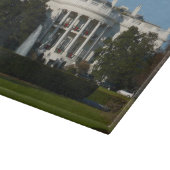 Kerstwit huis voor Feestdagen Washington DC Snijplank (Hoek)