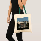 Kerstwit huis voor Feestdagen Washington DC Tote Bag (Voorkant (product))