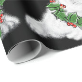 Kerstwitte zeehond pup, feestelijk Arctisch dier Cadeaupapier (Rol Hoek)