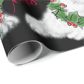 Kerstwitte zeehond pup, feestelijk Arctisch dier Cadeaupapier (Rol Hoek)