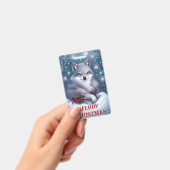 Kerstwolf - Badge (Handheld)