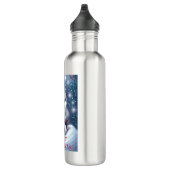 Kerstwolf - Waterfles (Rechts)