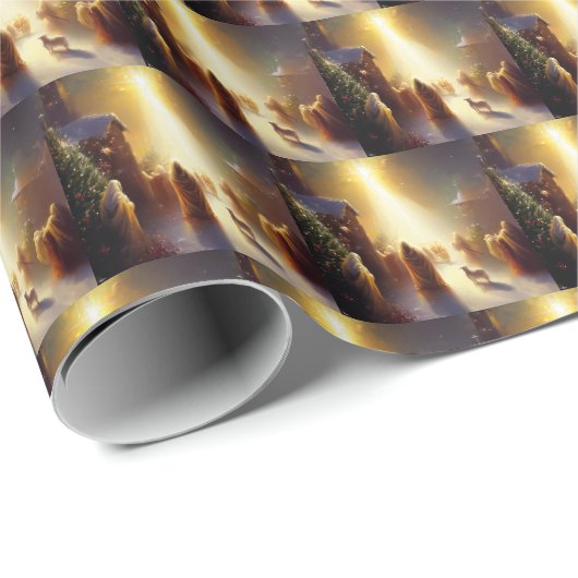 Kerstwonder 1 cadeaupapier (Rol Hoek)