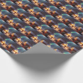 Kerstwonder 3 cadeaupapier (Hoek)