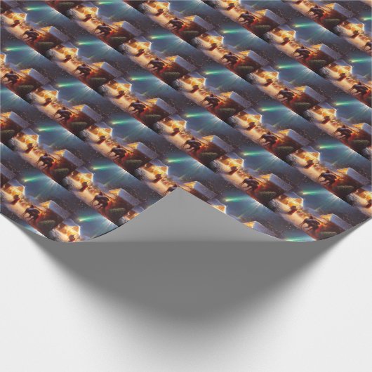 Kerstwonder 3 cadeaupapier (Hoek)