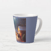 Kerstwonder 3 latte mok (Rechterhoek)