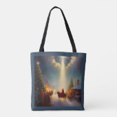 Kerstwonder 4 tote bag (Achterkant)