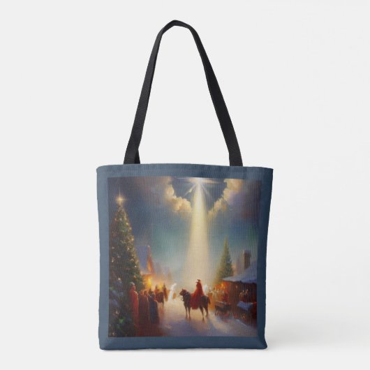Kerstwonder 4 tote bag (Achterkant)