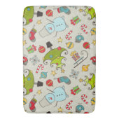 Kerstwonderland Fun Badmat (Voorkant Verticaal)