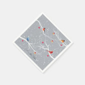 Kerstwonderland Kerstvakantie Servet (Hoek)