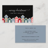 Kerstwoningen en Holly Holiday Visitekaartje (Voorkant / Achterkant)