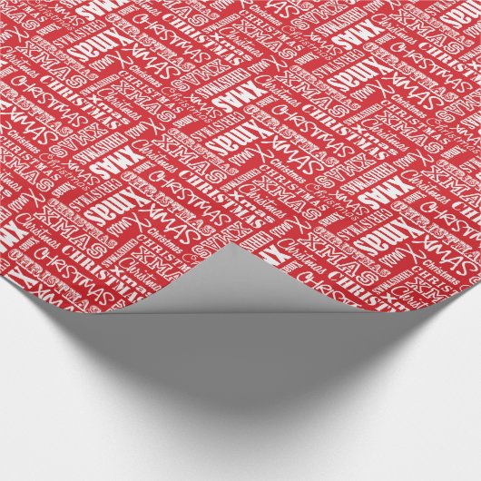 Kerstwoord — Wrapppapier (2) Cadeaupapier (Hoek)