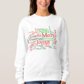 kerstwoorden trui (Voorkant)