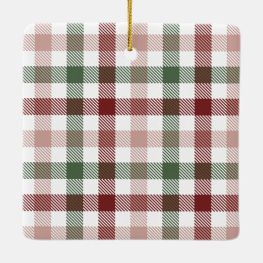 kerstwoorden Vakkeramisch Ornament (Achterkant)