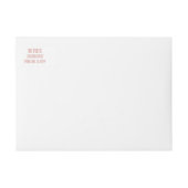 Kerstwoorden Wrap Around Label- Holidayzfordayz (Voorkant)