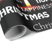 kerstwoordverdampingspapier cadeaupapier (Rol Hoek)