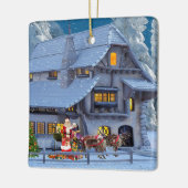 kerstworkshop keramisch ornament (Links)