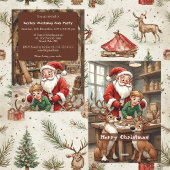 Kerstworkshop Kinderen Noordpool Kerstfeest Kaart