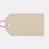  kerstworkshop voor kerstmis cadeaulabel (Achterkant Horizontaal)