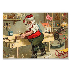 kerstworkshop voor kerstmis foto afdruk