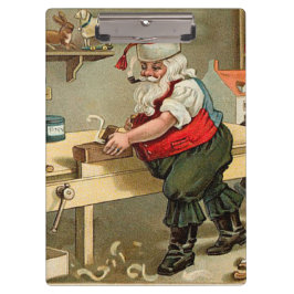  kerstworkshop voor kerstmis klembord