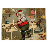  kerstworkshop voor kerstmis large cadeautasje (Voorkant)