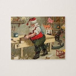  kerstworkshop voor kerstmis legpuzzel