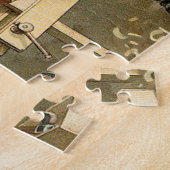 kerstworkshop voor kerstmis legpuzzel (Zijkant)