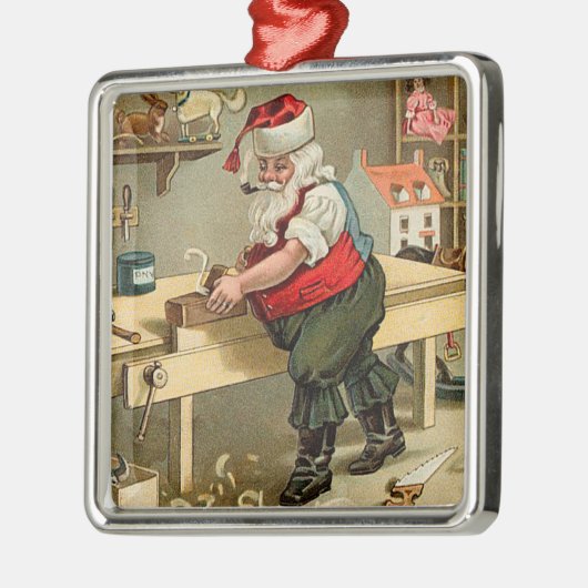  kerstworkshop voor kerstmis metalen ornament (Links)